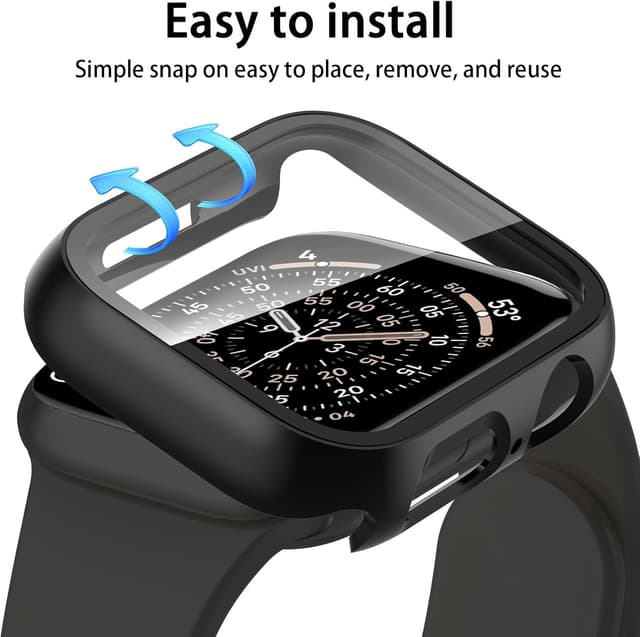 Thumbnail 2 de HAANILKYI Apple Watch SE 44mm Case 6-Pack