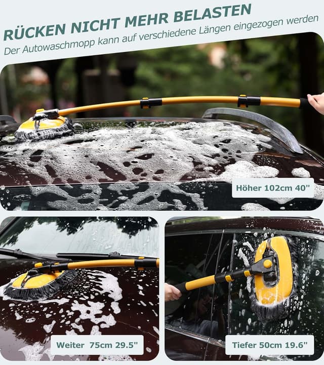 Thumbnail 3 de Innhom 15° Curve Autowaschbürste 50-102 cm