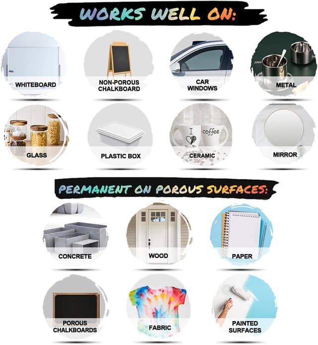 Thumbnail 1 de Lenski 21 Kreidestifte für Fenster 🖍