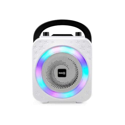 Thumbnail 1 de RockJam Karaoke Bluetooth Recargable 8W, 2 Micrófonos y Luces 🎤