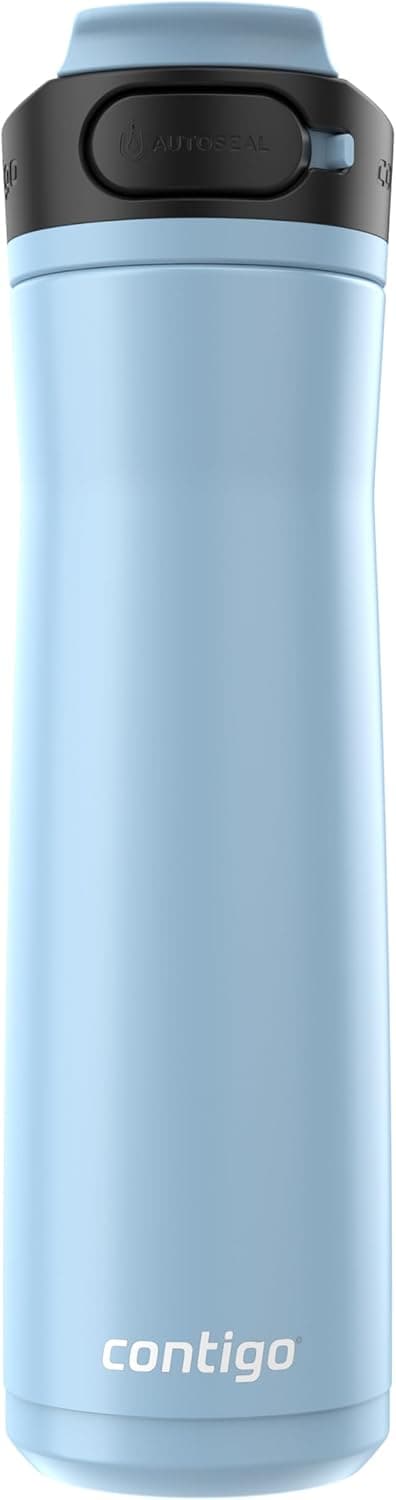Detalle de Contigo Cortland Chill 2.0 24oz Insulated Stainless Steel Water Bottle with AUTOSEAL Lid (Lavender)
