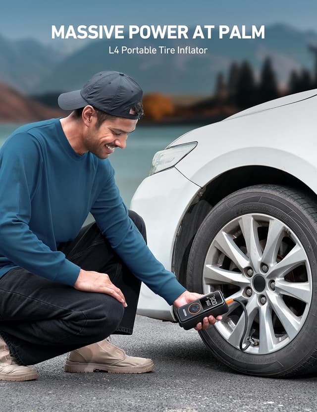 Thumbnail 6 de AstroAI L4 Tire Inflator 6600mAh