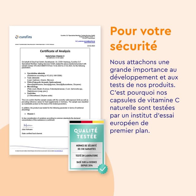 Thumbnail 5 de Vitamine C Pure 240 Capsules 400 mg