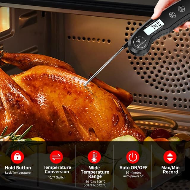 Thumbnail 4 de DOQAUS 3S Instant Read Thermometer 12cm probe 🌡