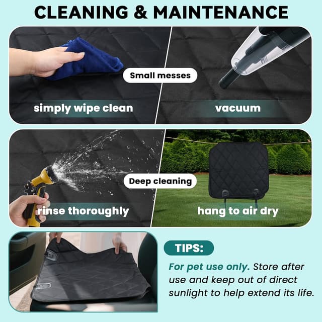 Thumbnail 4 de VIVAGLORY Sitzbezug für Hunde Grau