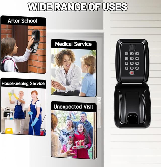 Thumbnail 5 de KeySafe Pro 12-Digit Wall Mounted Key Box