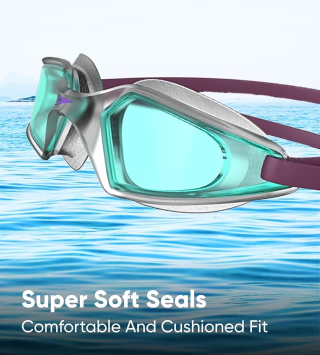 Thumbnail 2 de Speedo Junior Hydropulse Swimming Goggles Comfortable fit