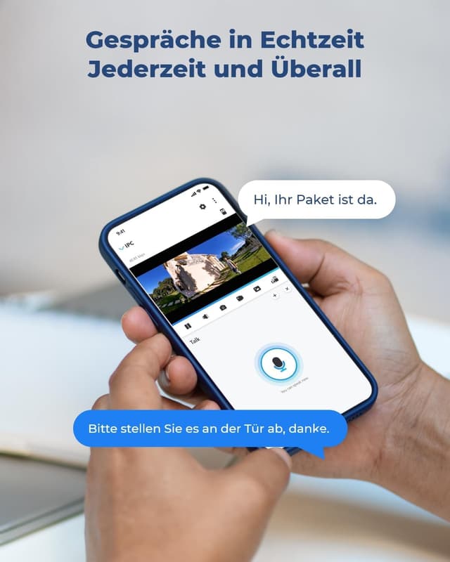 Thumbnail 5 de Reolink Duo 2 WiFi 4K Überwachungskamera 180°