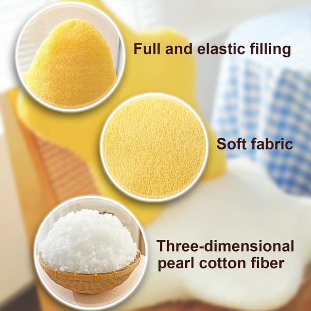 Detalle de Bettschlange Kuschelkissen Kinder Stern – hellviolett, 40x40 cm