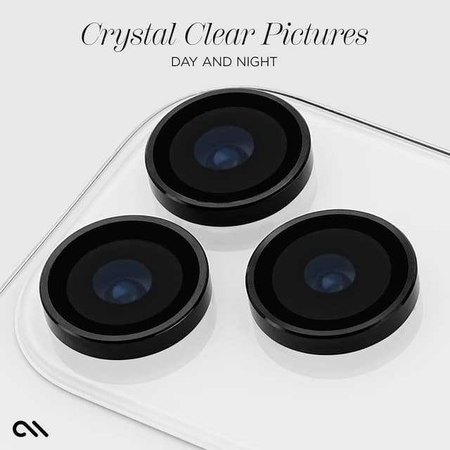 Thumbnail 5 de Case‑Mate Camera Lens Protector for iPhone 17 Pro Max — Double Glass