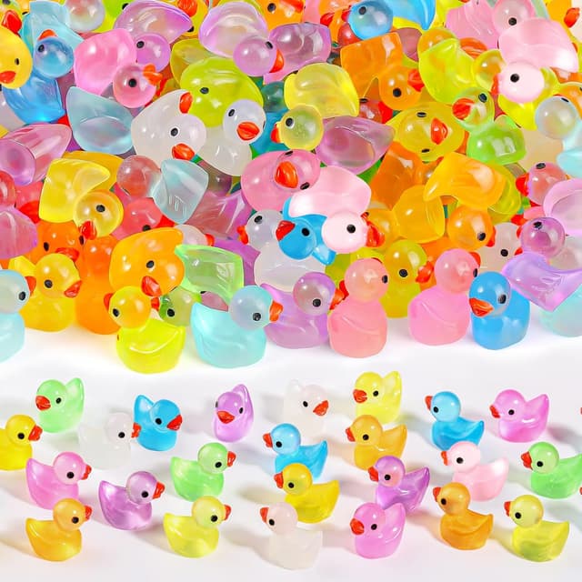 Imagen de WIURGOHA 150PCS Mini Resin Ducks 0.6in en OfertitasTOP