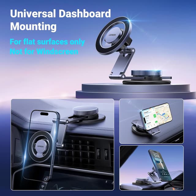 Thumbnail 6 de UGREEN Car Phone Holder 360° Magnet