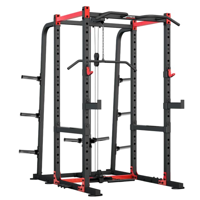 Detalle de BH Fitness Pulley Cage - Jaula de entrenamiento con polea 🏋️♀