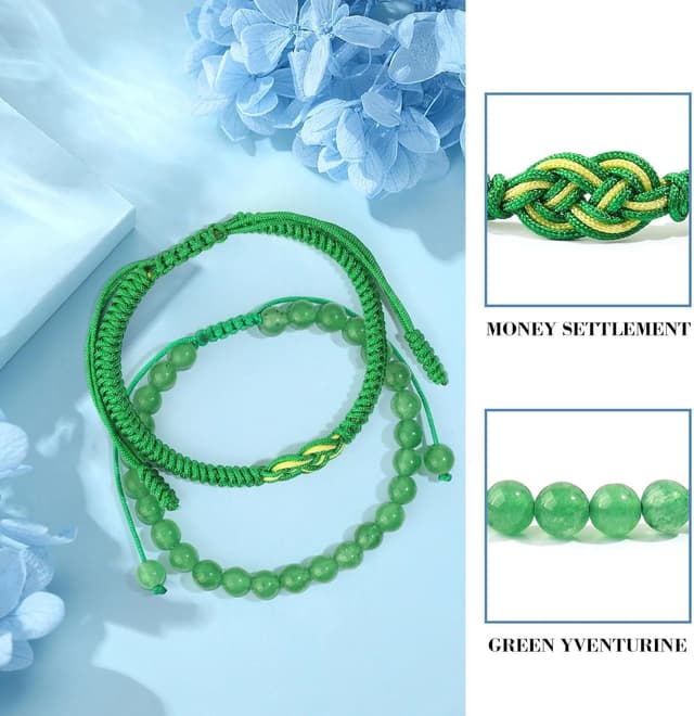 Detalle de Natürlicher grüner Jade Armreif 8 mm