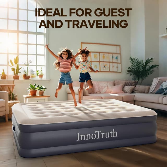 Thumbnail 4 de InnoTruth Air Mattress Queen 18" inflatable bed