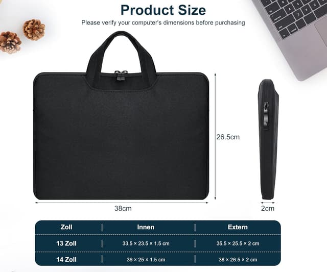 Thumbnail 2 de AiQInu Funda Portátil impermeable 13