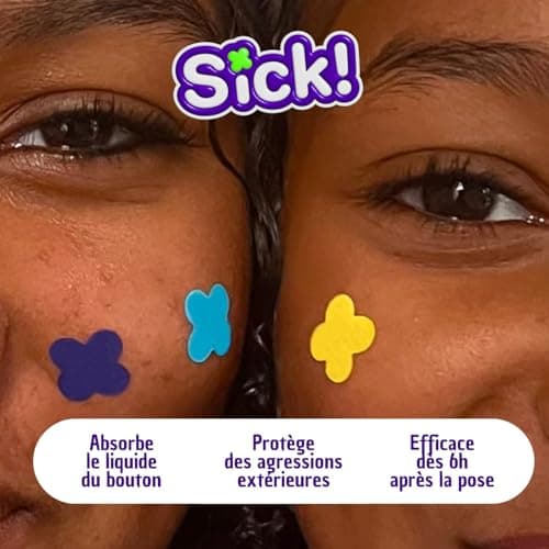 Thumbnail 2 de 32 patchs anti boutons Sick! 4 couleurs ⚙
