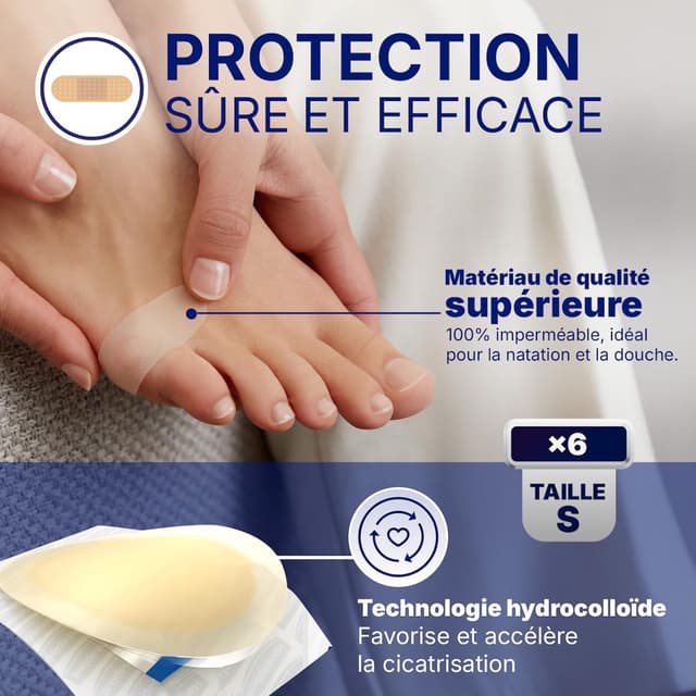 Thumbnail 2 de HANSAPLAST Pansements Ampoules 48 h 🩹