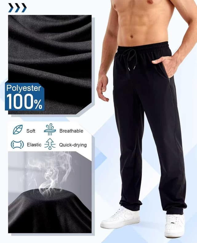 Detalle 2 de OZYJD Mens Sweatpants 5-Pack Athletic Joggers
