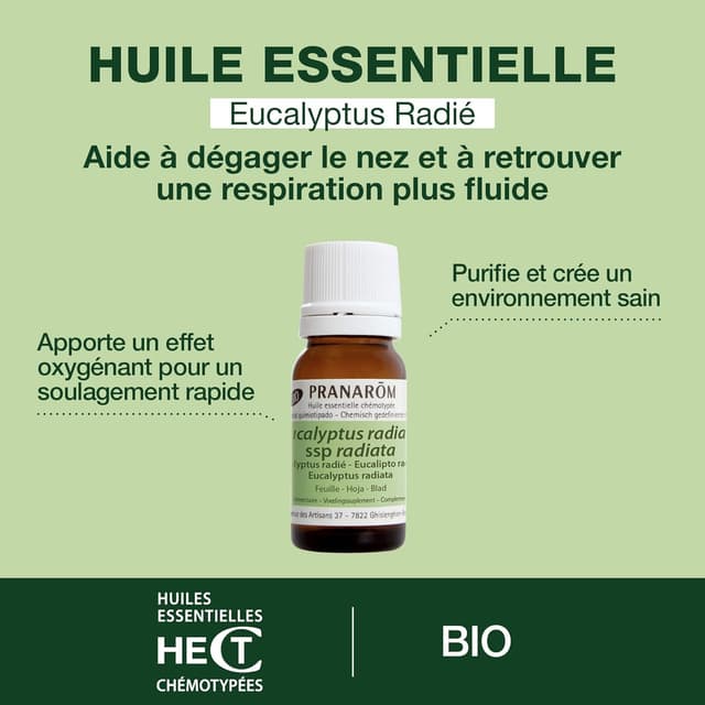 Detalle 2 de PRANAROM Eucalipto Radiata 10 ml