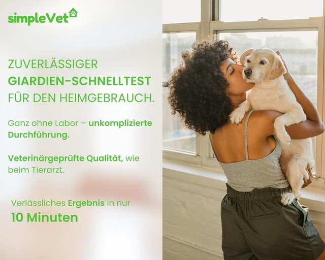 Detalle de simple Vet Giardien Schnelltest 2 Tests