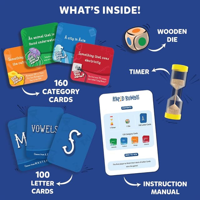 Detalle 2 de Skillmatics Rapid Rumble Super Pack 140 cards