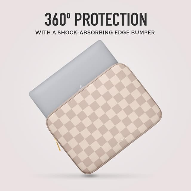 Detalle de Vandel Slim Laptop Sleeve (13 to 13.3 inch) Neoprene Case for MacBook Air/Pro, Chromebook, and More