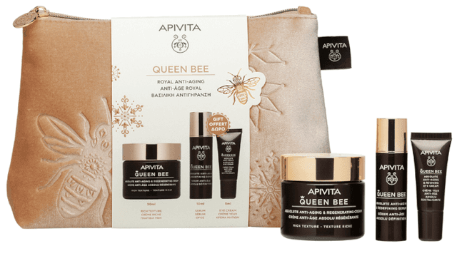 Thumbnail 1 de Apivita Queen Bee crema rica 50 ml — set sérum 10 ml