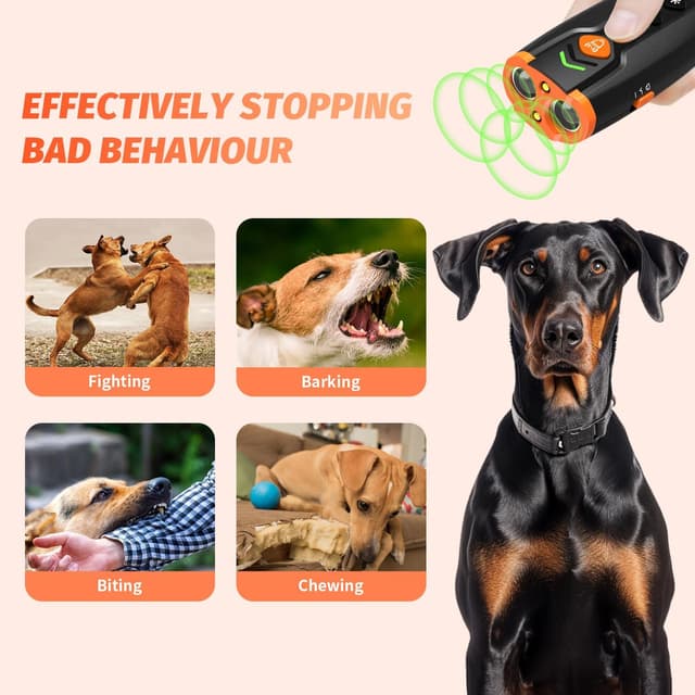 Thumbnail 4 de AOZOOM Ultrasonic Bark Deterrent 50ft