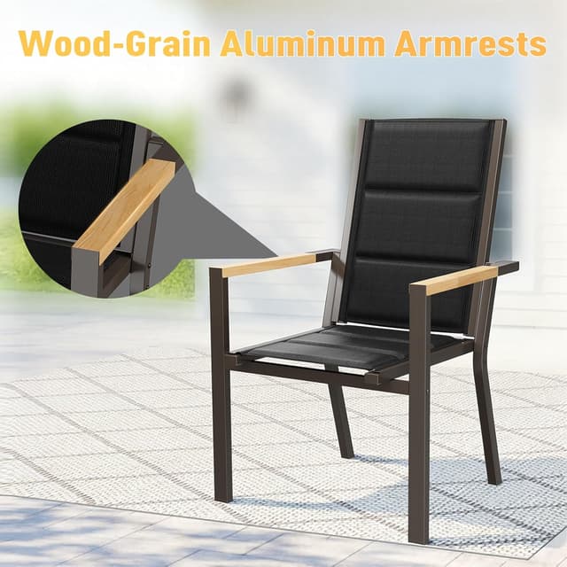 Detalle 1 de JUMMICO Sedia da esterno texlin 160 kg