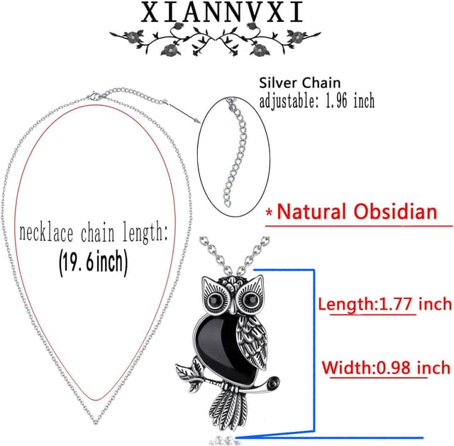 Thumbnail 5 de XIANNVXI Crystal Necklace 19.6in