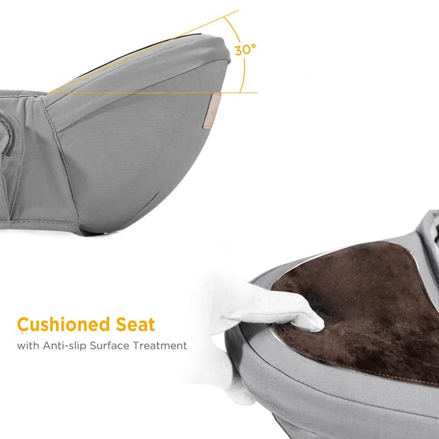 Detalle 2 de GAGAKU Baby Hüftsitz 4 Tragepositionen