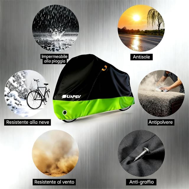 Thumbnail 6 de ZUAPEV Telo copri bicicletta 195x70x110 cm