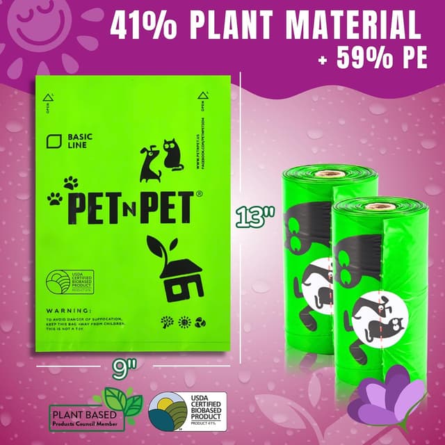 Detalle 2 de PET N PET Dog Poo Bags 540 Count