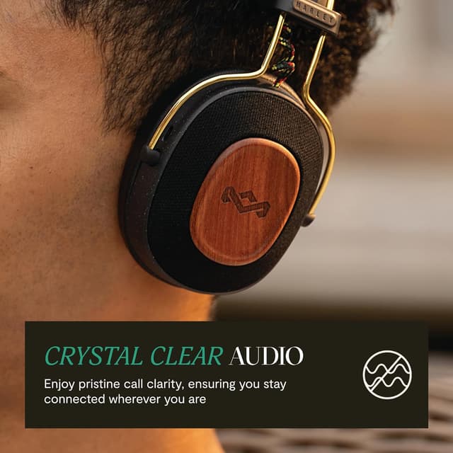 Thumbnail 3 de Marley Positive Vibration Riddim: Auriculares Inalámbricos 🎧 Sostenibles