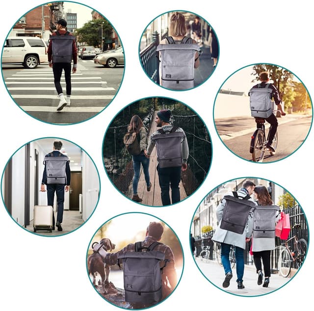 Detalle de ITSHINY Sporttasche 3 in 1 mit Schuhfach