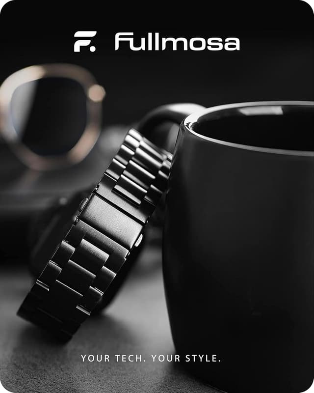 Thumbnail 1 de Fullmosa Compatible Apple Watch Strap 46mm