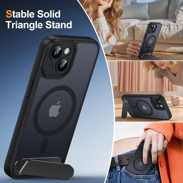 Detalle 2 de AMILIFECASES iPhone 15 6.1" Magnetic Translucent Case