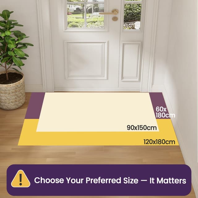 Thumbnail 1 de DEXI Runner 60 x 180 cm hallway rug