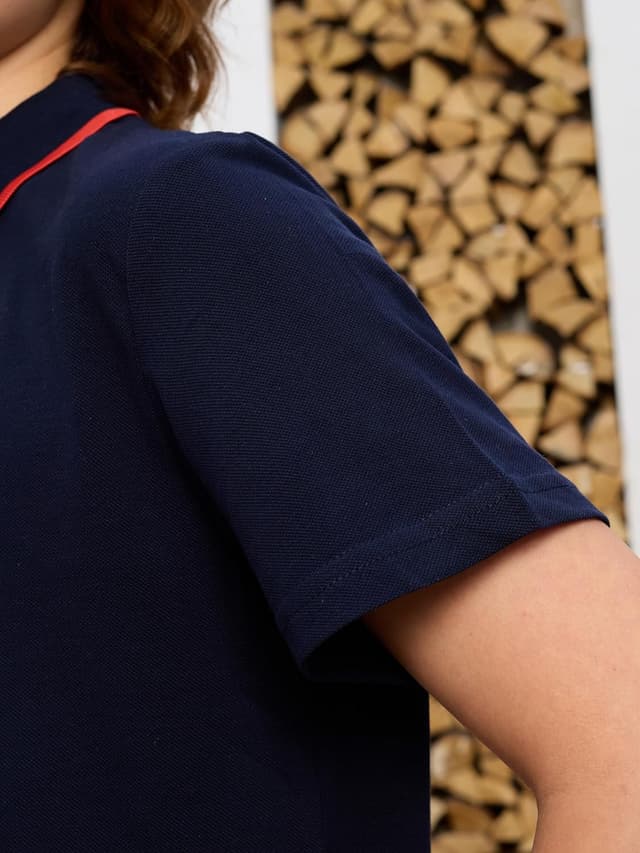 Detalle de MOR Jungen Poloshirt aus 100% Baumwolle – Kurzarm in Basic-Farben, Größen 110–176