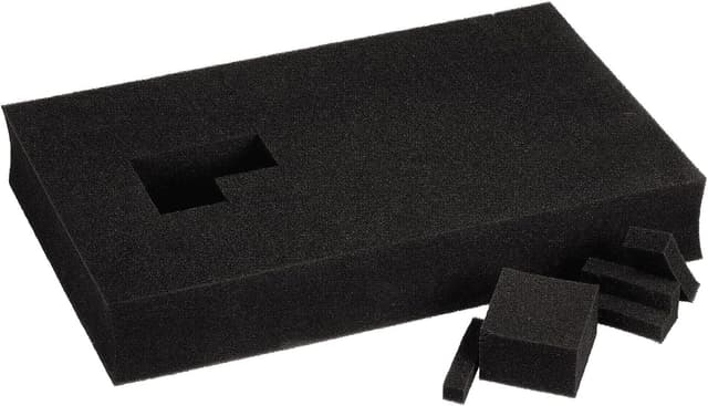 Detalle de Einhell E-Case S-F Systemkoffer (E-Case S-F) – stapelbar, spritzwassergeschützt, inkl. Rasterschaumstoff