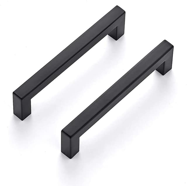 Imagen de LONTAN 128mm Black Cabinet Handles en OfertitasTOP