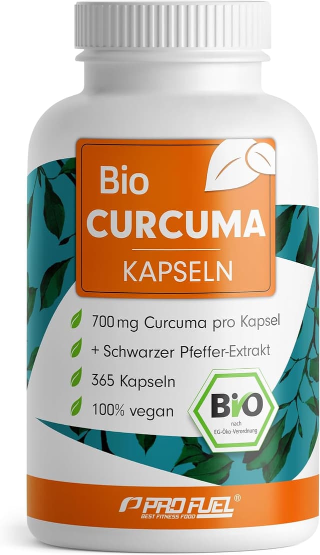 Detalle de Bio Curcuma Kapseln 365x 700 mg
