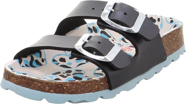 Detalle de Superfit FUSSBETTPANTOFFEL Sandale 1-800111 für Mädchen – leichte Sandale mit flexibler Sohle