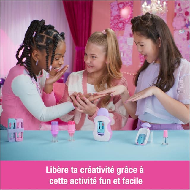 Detalle de Cool Maker Go Glam Nail Studio : machine à manucure pour enfants (kit loisirs créatifs, motifs et 200 ongles)