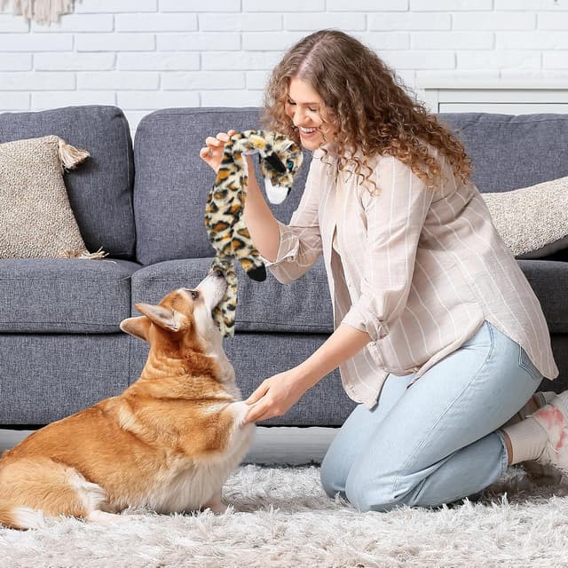 Thumbnail 5 de Newthinking No Stuffing Dog Toys 5-pack plush toys