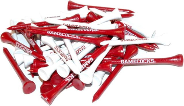 Detalle de Team Golf NCAA Women’s Team Golf 2-3/4" Golf Tees (50 Pack) — Regulation Size, Multi-Team Colors