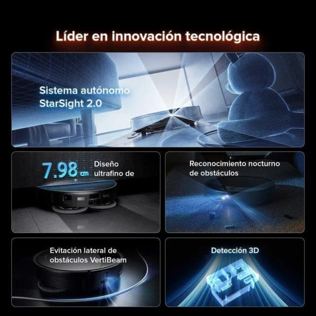 Detalle 2 de Roborock Saros 10R 22.000 Pa