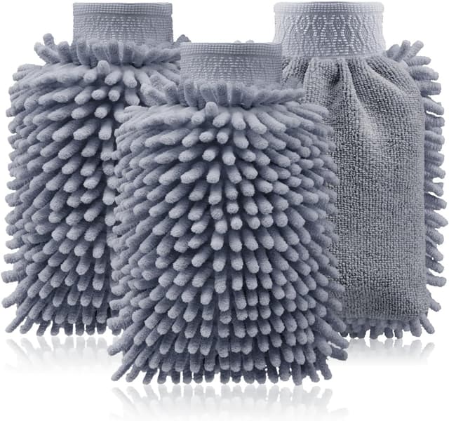 Imagen de com-four Gant de lavage 22 x 17 cm en OfertitasTOP