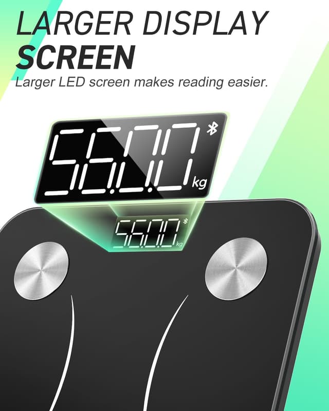 Thumbnail 4 de INSMART Smart Digital Body Fat Scales 1️⃣